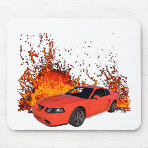 2004 Mustang SVT in our lava aseries Mouse Pad