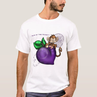 2004 Year of the Monkey! (plum) T-Shirt