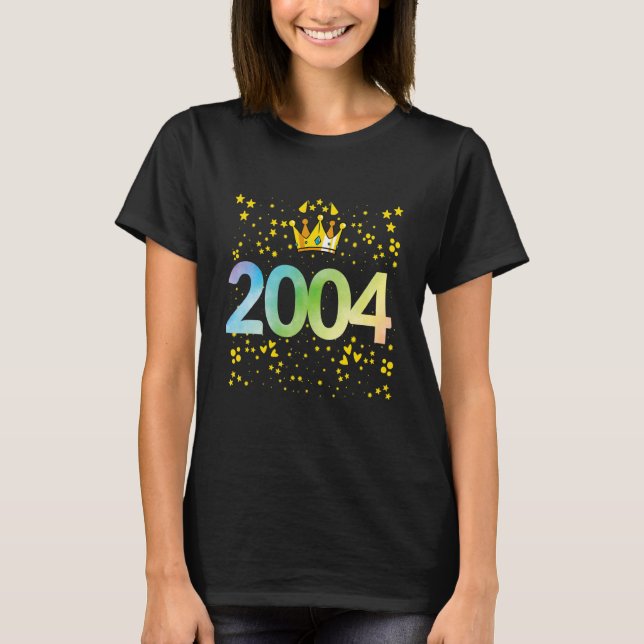 2004th Birthday 2004 Anniversary 1 T-Shirt (Front)