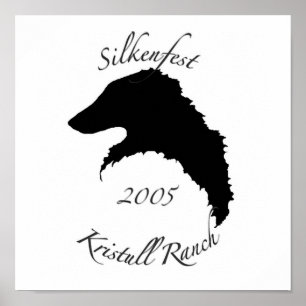 2005 Silkenfest logo poster/print Poster