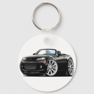 2006-08 Miata Black Car Key Ring