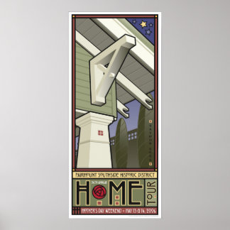2006 Fairmount Home Tour Poster