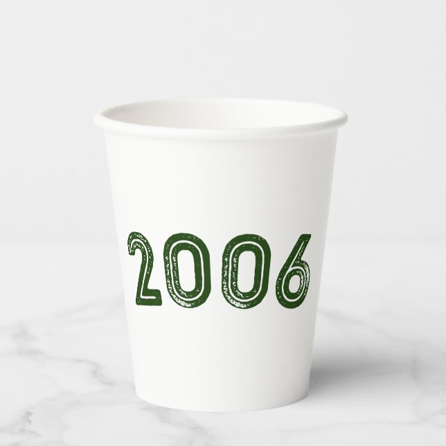 2006 Fashion Paper Cups (Front)