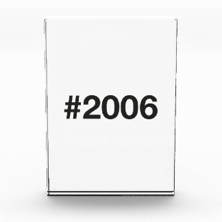 2006 Hashtag 19 Birthday Anniversary Photo Block