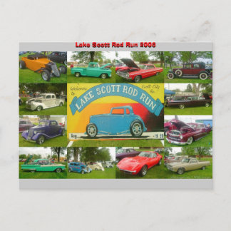 2006 Lake Scott Rod Run Postcard