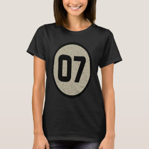 2007 Birth Year  Retro Science Nerd Geek Milestone T-Shirt