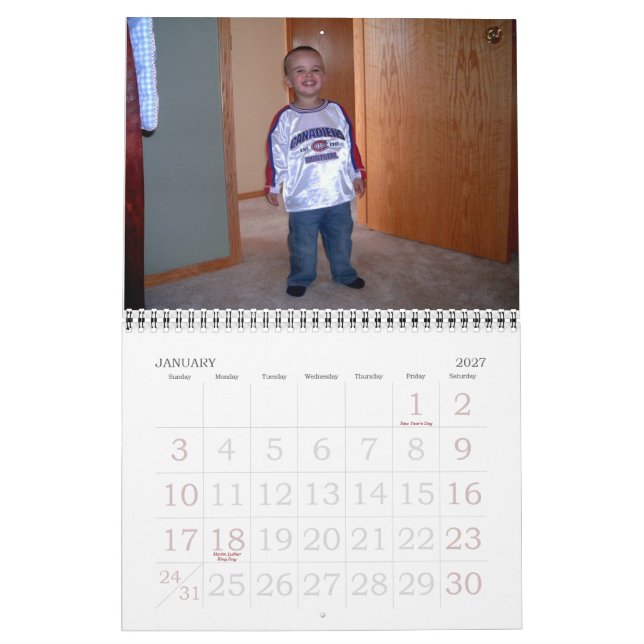 2007 Calendar (Jan 2027)