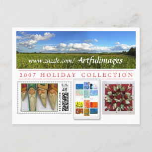 2007 Holiday Collection Campaign Postcard