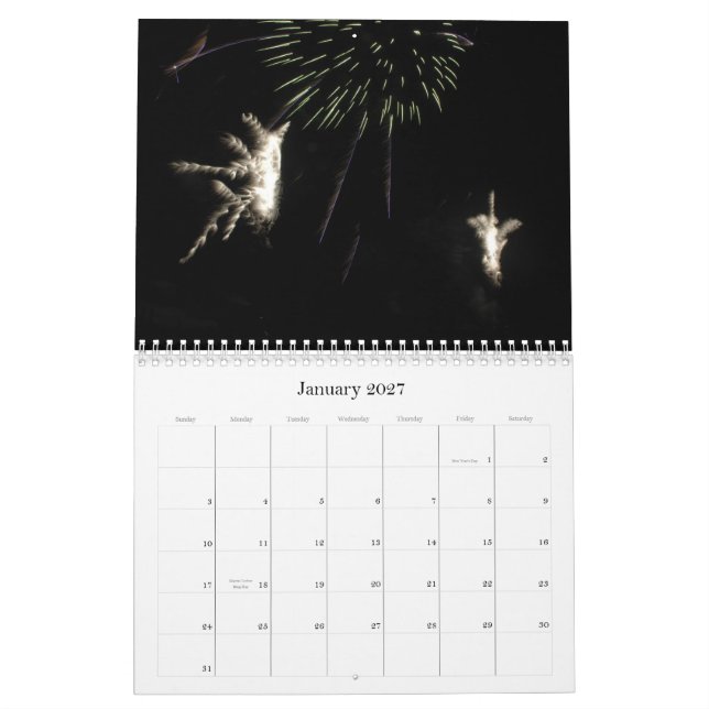 2007 Jaffrey Festival of Fireworks Calendar (Jan 2027)