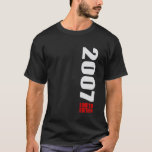 2007 Limited Edition Eighteen Eighteenth Birthday T-Shirt<br><div class="desc">2007 Limited Edition Eighteen Eighteenth Birthday</div>