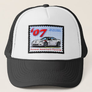 2007 Ron Fellows Z06 Corvette Trucker Hat