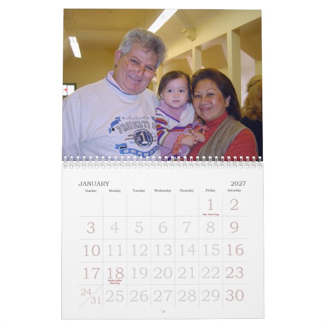 2007 Yoya Papou Calendar (Jan 2027)
