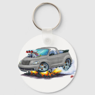 2008-10 PT Cruiser Grey Convertible Key Ring