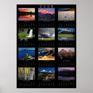 2008 Calendar Poster