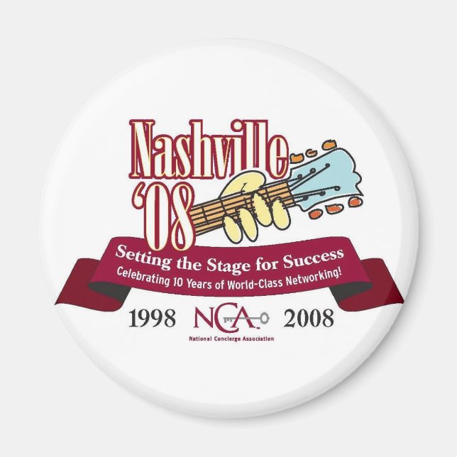 2008 Conference Logo Magnet (Front)