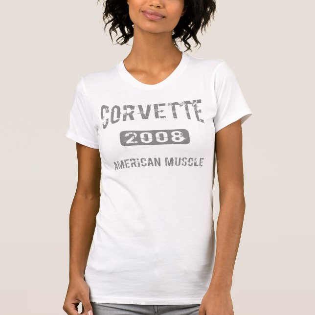 2008 Corvette Gifts T-Shirt (Front)