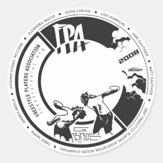 2008 Design Award [Stickers] Classic Round Sticker