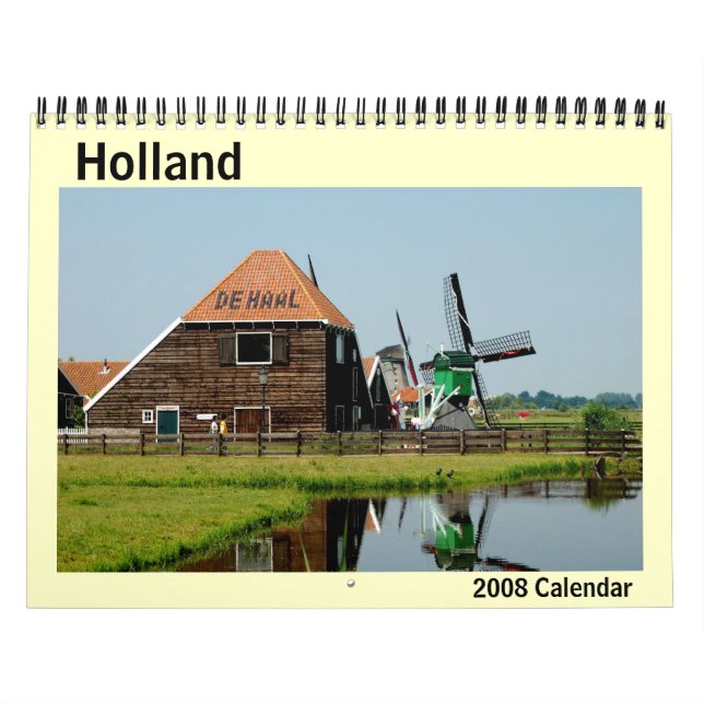 2008 Holland Photo Calendar (Cover)