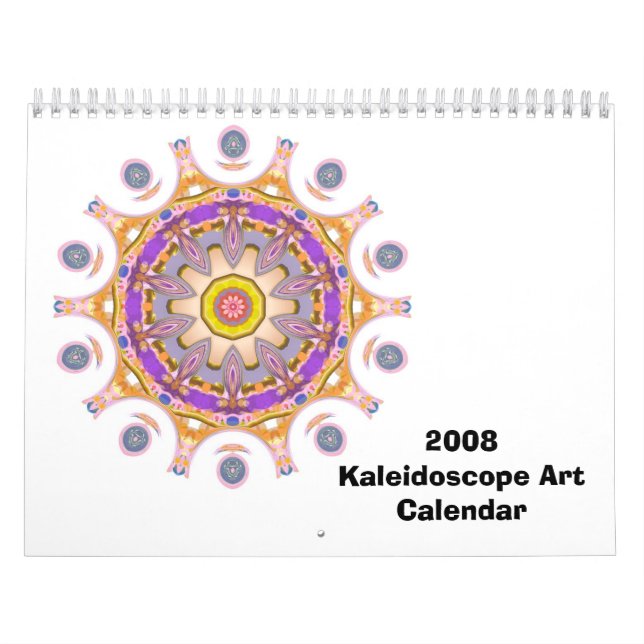 2008 Kaleidoscope Art Calendar (Cover)