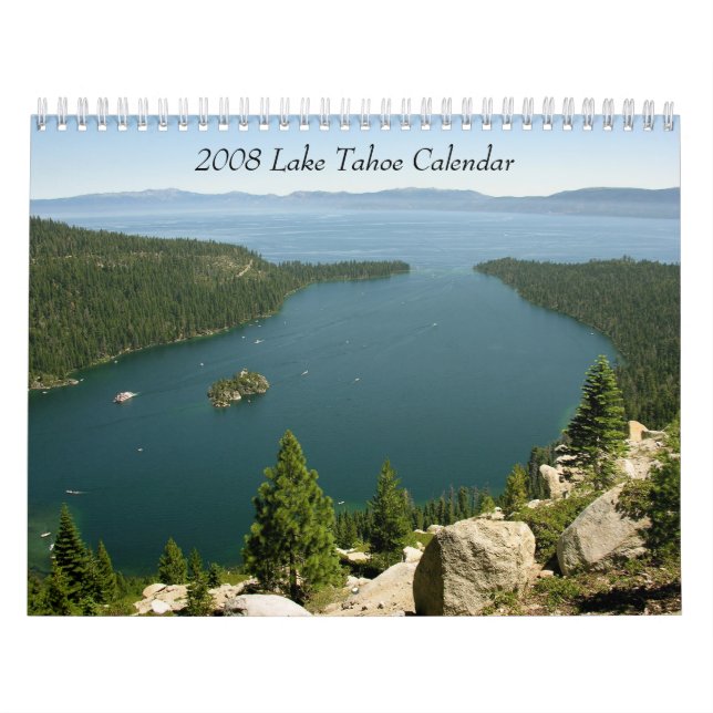 2008 Lake Tahoe Calendar (Cover)