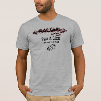 2008 Rocklahoma Grey Pair A Dice Tshirt