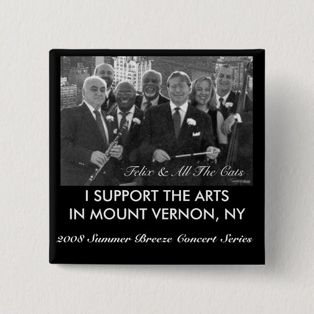 2008 Summer Breeze Concert Series 15 Cm Square Badge (Front)