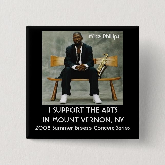 2008 Summer Breeze Concert Series 15 Cm Square Badge (Front)