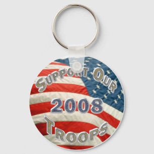 2008 Support Our Troops Keychain