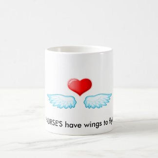 2009111418528, NURSE'S have wings to fly! Coffee Mug