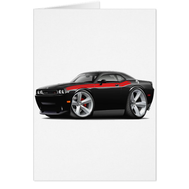 2009-11 Challenger RT Black-Red Car (Front)