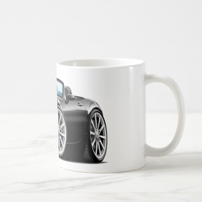 2009-13 Miata Black Car Coffee Mug (Right)