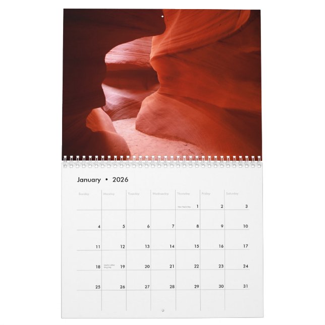 2009 Antelope Canyon Calendar (Jan 2026)