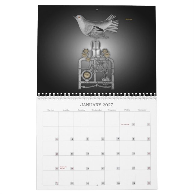 2009 Calendar (Jan 2027)