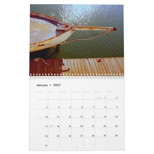 2009 Calendar by photographer Alex Centrella (Jan 2027)