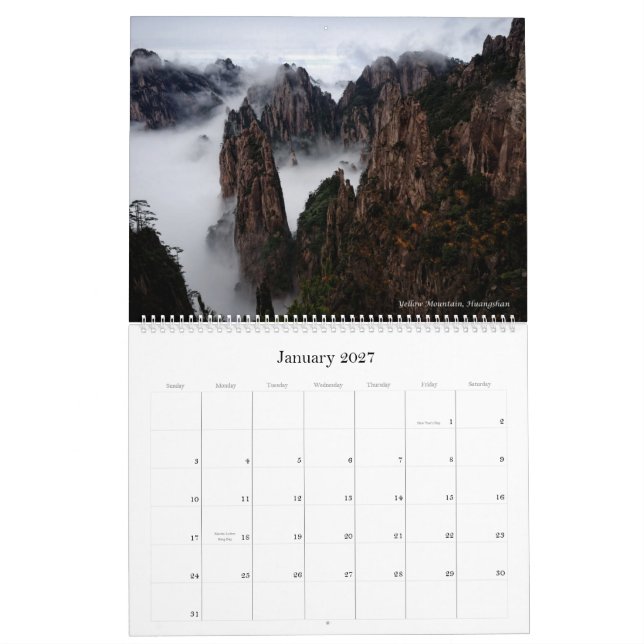 2009 Calendar - Images of China (Customisable) (Jan 2027)