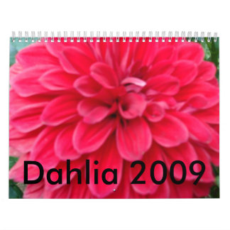 2009 Dahlia Calendar