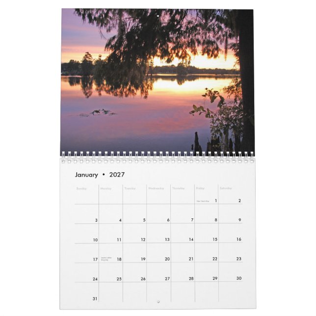 2009 Florida Nature Calendar (Jan 2027)