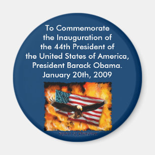 2009 Inauguration Commemorative Collection Magnet