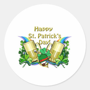 2009 Irish Green Ale Classic Round Sticker