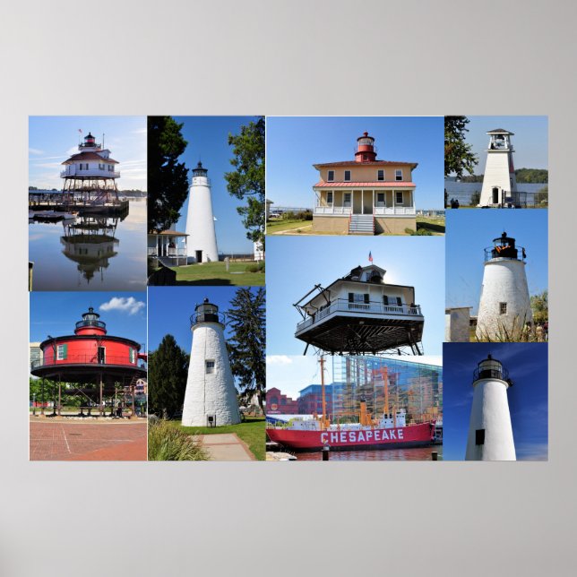 2009 Maryland Lighthouse Challenge Poster (Front)