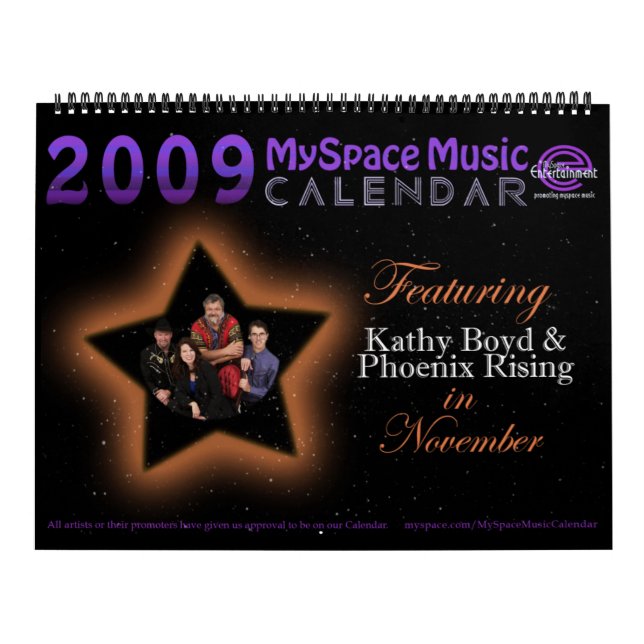 2009 MMC featuring KATHY BOYD PHOENIX RISING Calendar (Cover)