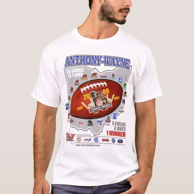2009 Trojan Horse - Anthony Wayne T-Shirt (Front)