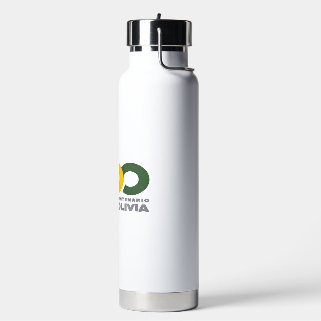 200 años bicentenario de Bolivia Water Bottle (Left)