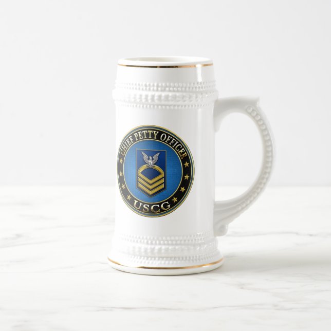[200] CG: Chief Petty Officer (CPO) Beer Stein (Right)