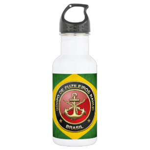 [200] Corpo De Fuzileiros Navais [Brasil] (CFN) 532 Ml Water Bottle