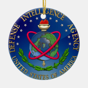 [200] Defence Intelligence Agency (DIA) Seal Ceramic Tree Decoration