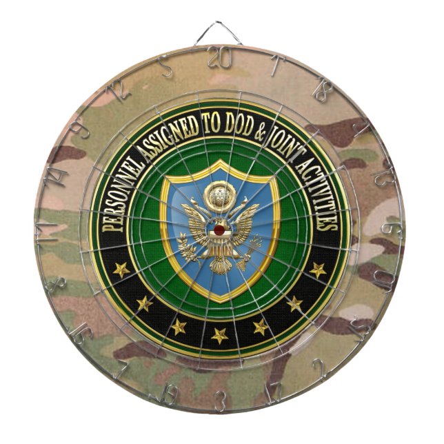 [200] DOD & Joint Activities CSIB Special Edition Dartboard (Front)