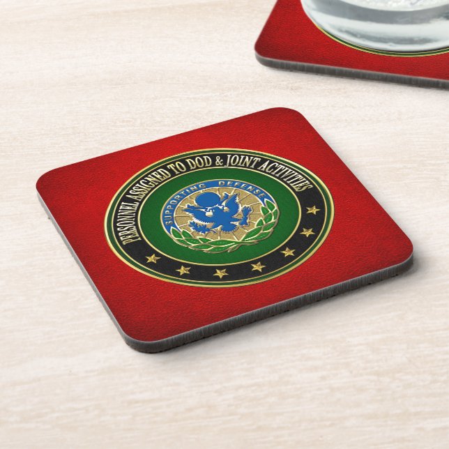 [200] DOD & Joint Activities DUI Special Edition Coaster (Left Side)