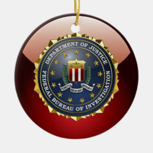 [200] FBI Special Edition Ceramic Tree Decoration