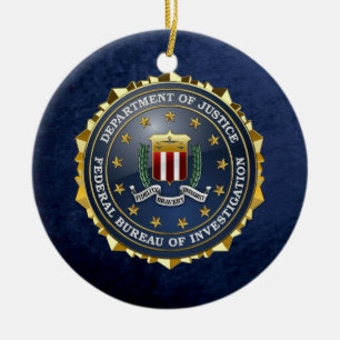 [200] FBI Special Edition Ceramic Tree Decoration